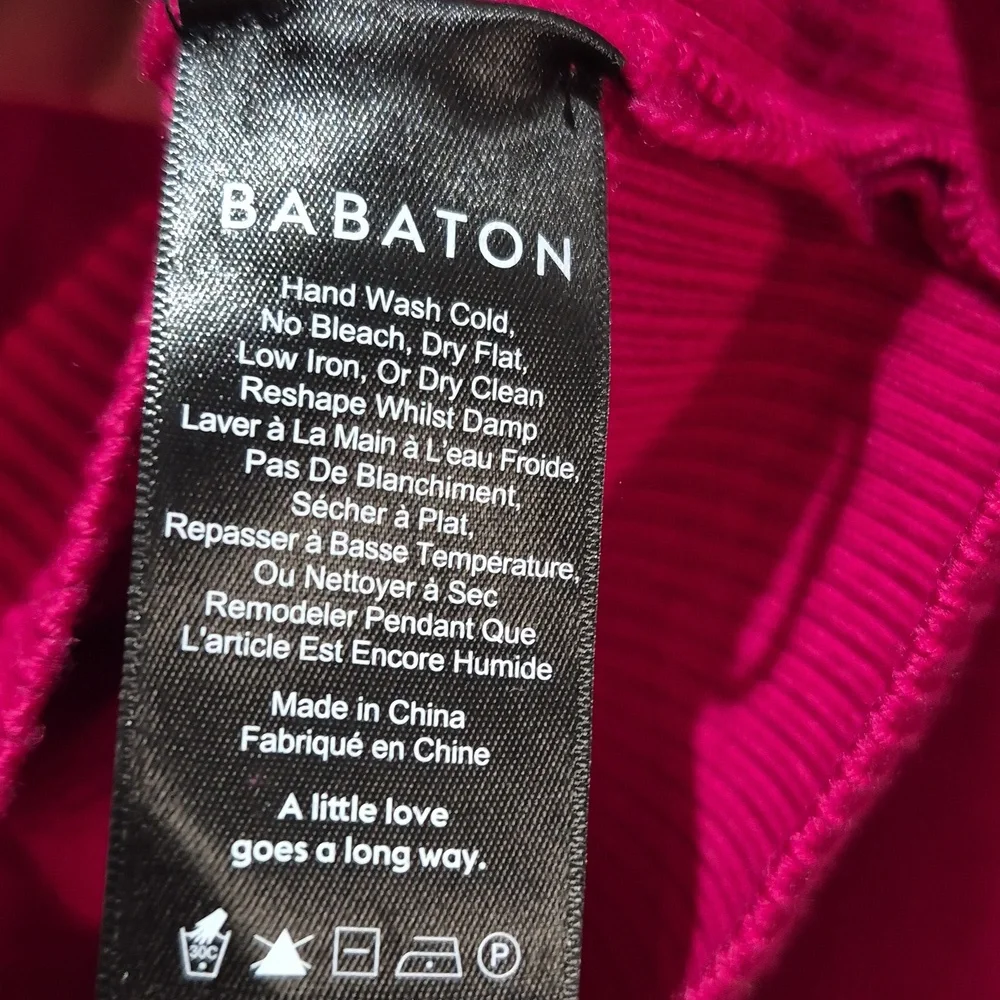 BABATON- MERINO WOOL SWEATER - Picture 5 of 7